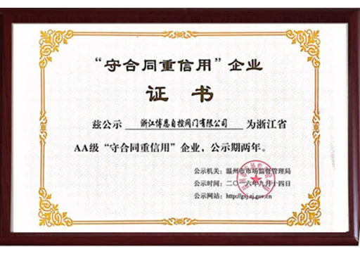 AA Contract-abiding and Trustworthy Enterprise